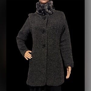Medium Maria Sole- Made In Italy Wool Blend Coat